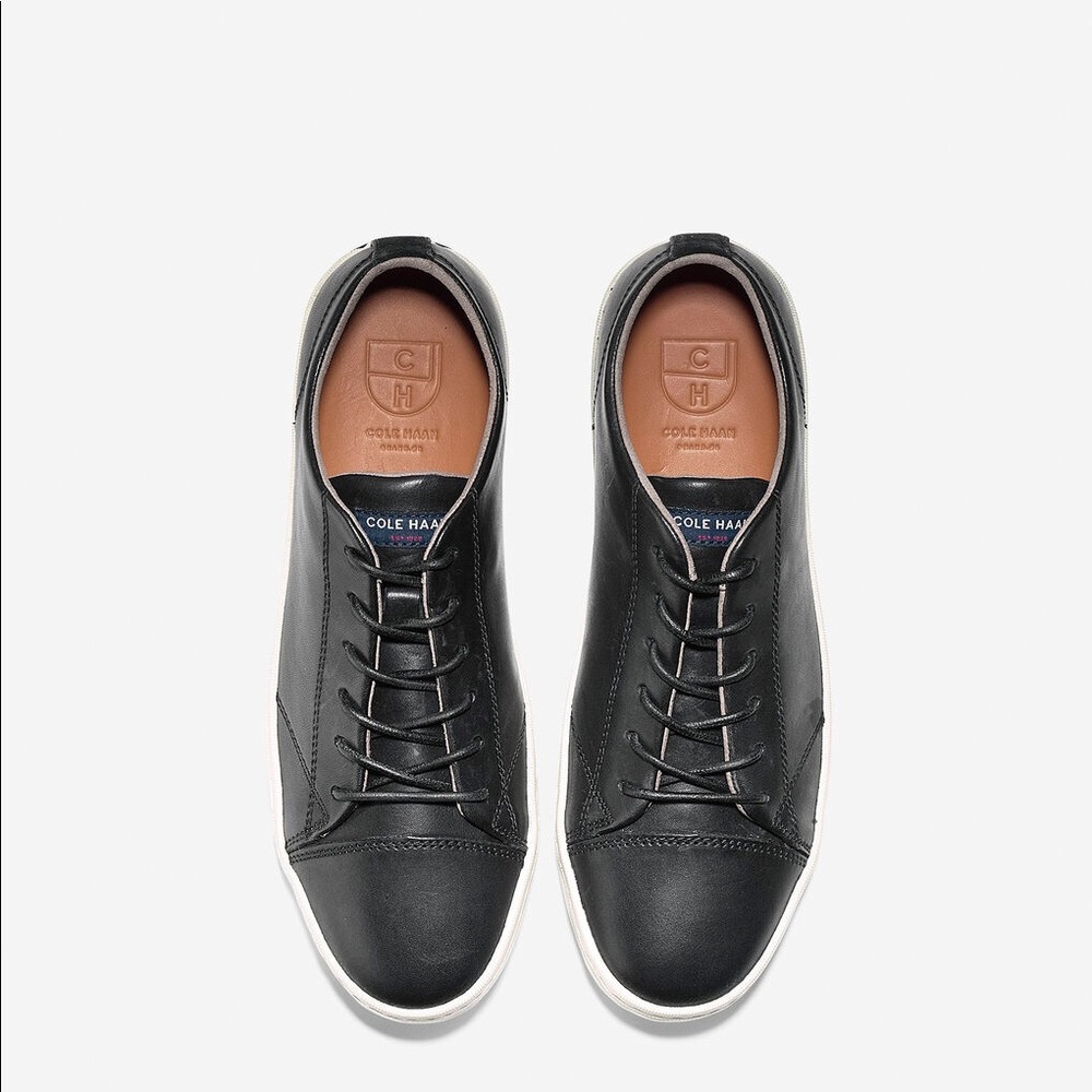 Cole Haan Mens Black Oxford Sneaker Size 12